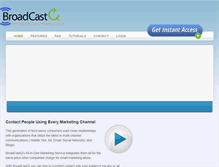 Tablet Screenshot of broadcastq.com